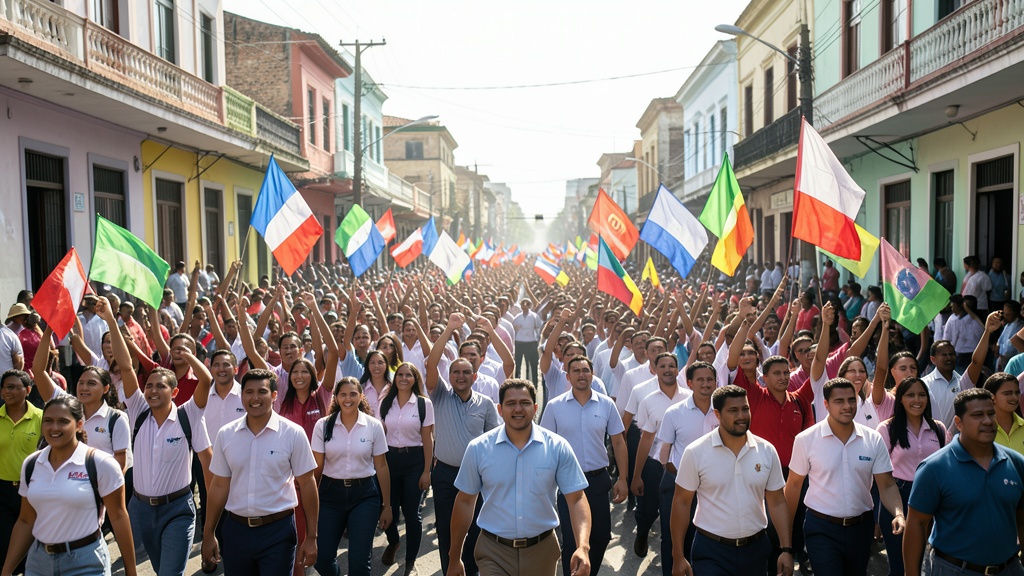 Gobernación del Guayas festeja 202 años de independencia con desfile cívico estudiantil