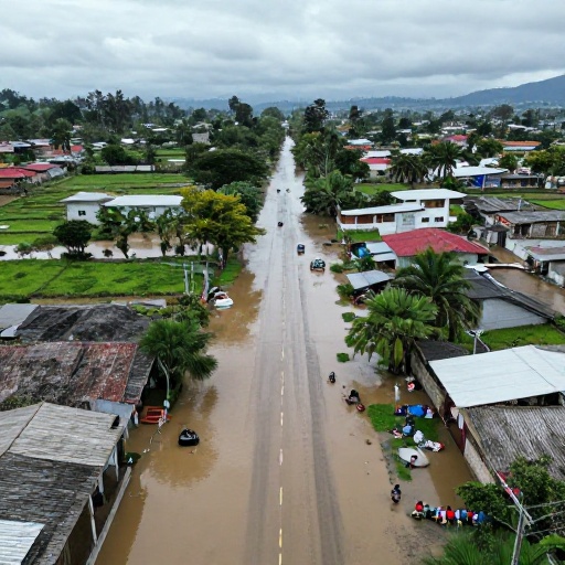 Desborde del río Sucio y deslizamientos afectan a 600 familias en Muisne