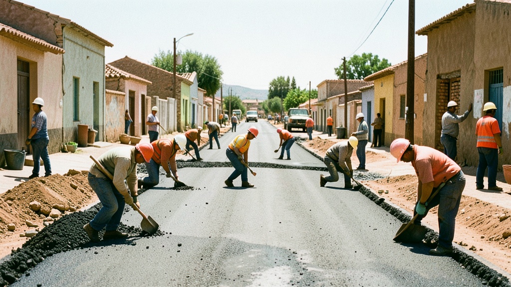 La alcaldía de Nobol supervisa reconformación vial en Bella Esperanza