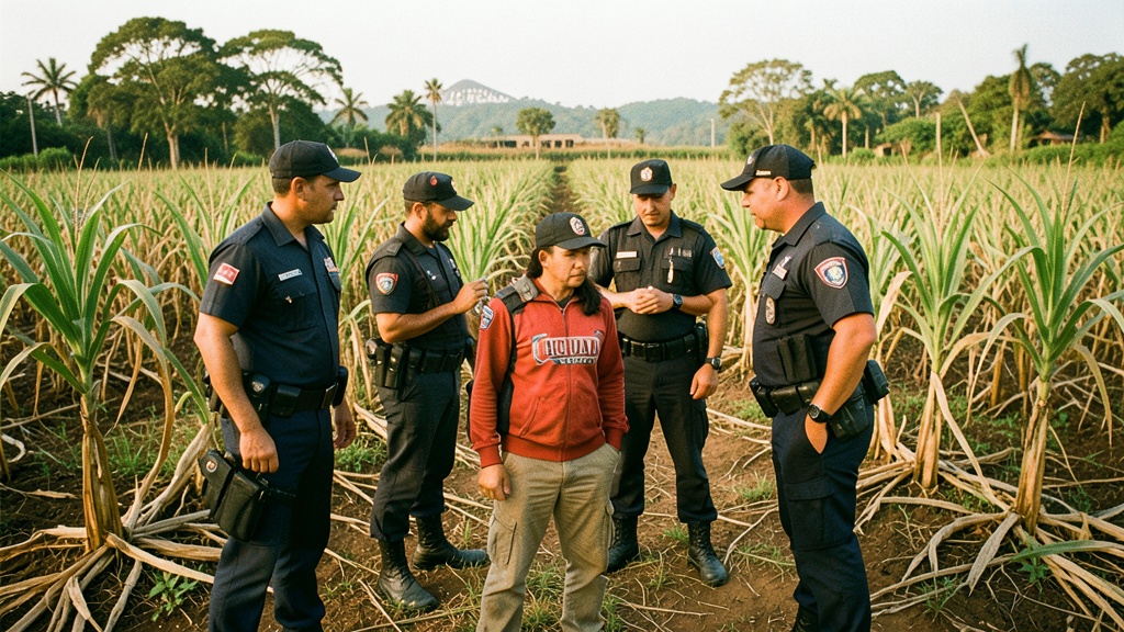 Desarticulan red criminal en Nobol; siete detenidos e incautan armas en La Pradera