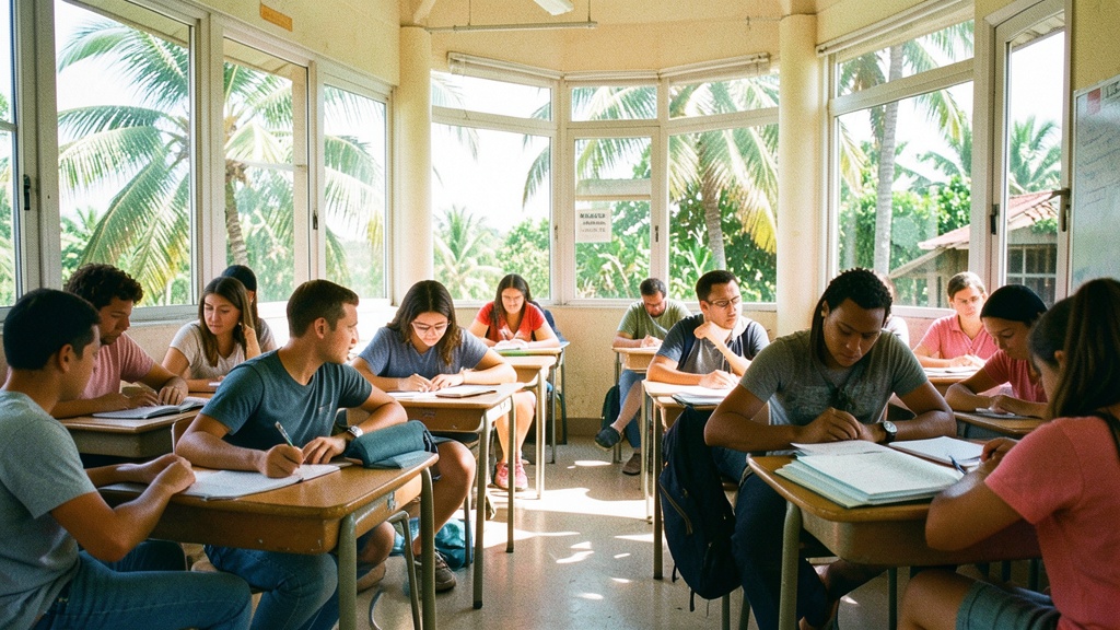 Inauguran cursos vacacionales de nivelación académica en Nobol
