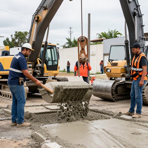 Inicia obra de 40 resaltos parabólicos para aliviar el tráfico en Teodoro Alvarado Oleas