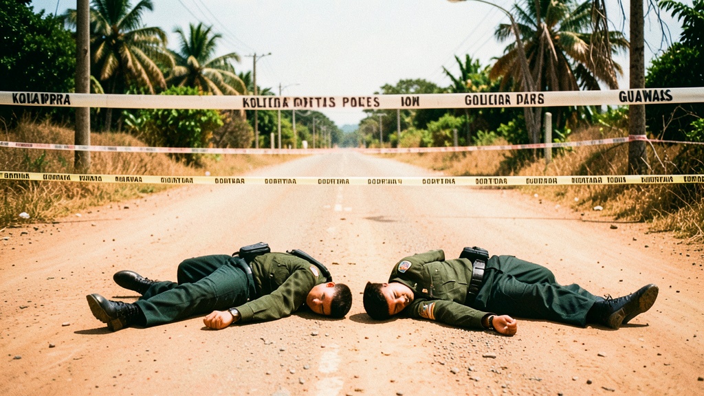 Asesinan a dos policías motorizados en Nobol; capturan a dos sospechosos
