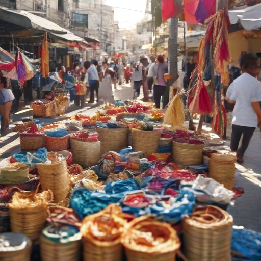 Nobol impulsa su economía local con feria artesanal durante Semana Santa