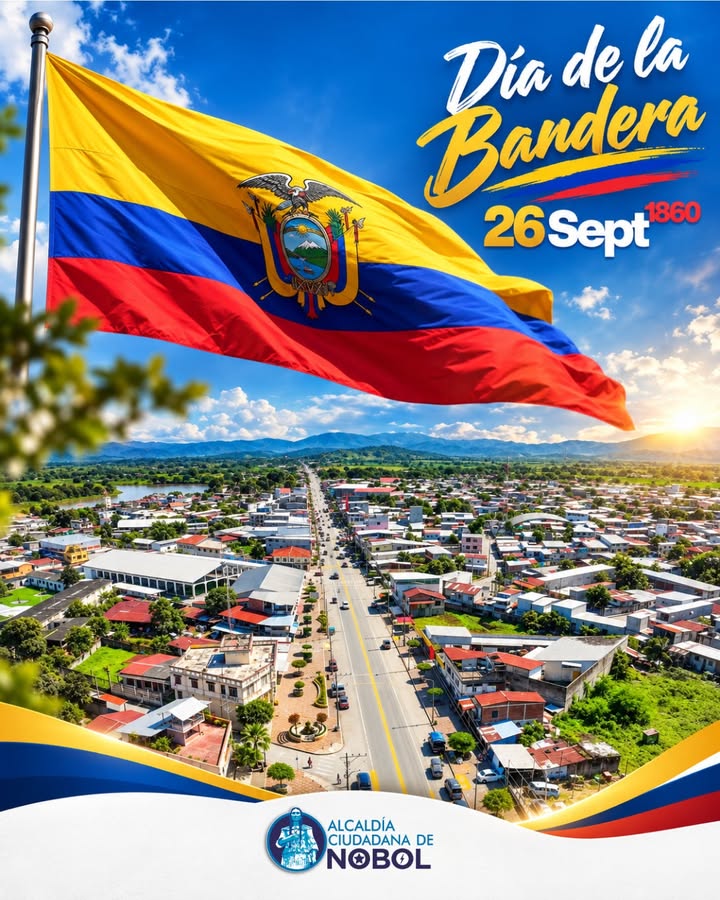 Nobel conmemora el Día de la Bandera con orgullo y unidad guayaquileña