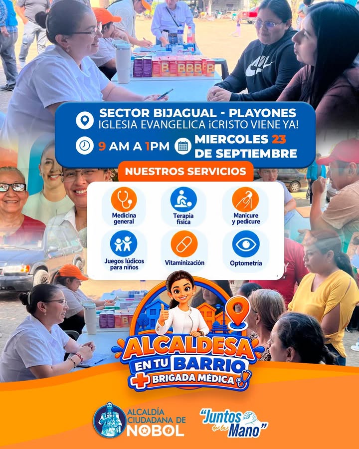 Brigada Médica y Jornada de Atención en Bijagual este miércoles 23