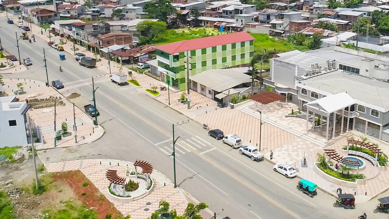 Inauguran primera fase de regeneración urbana en Av. Río Amazonas, Nobol