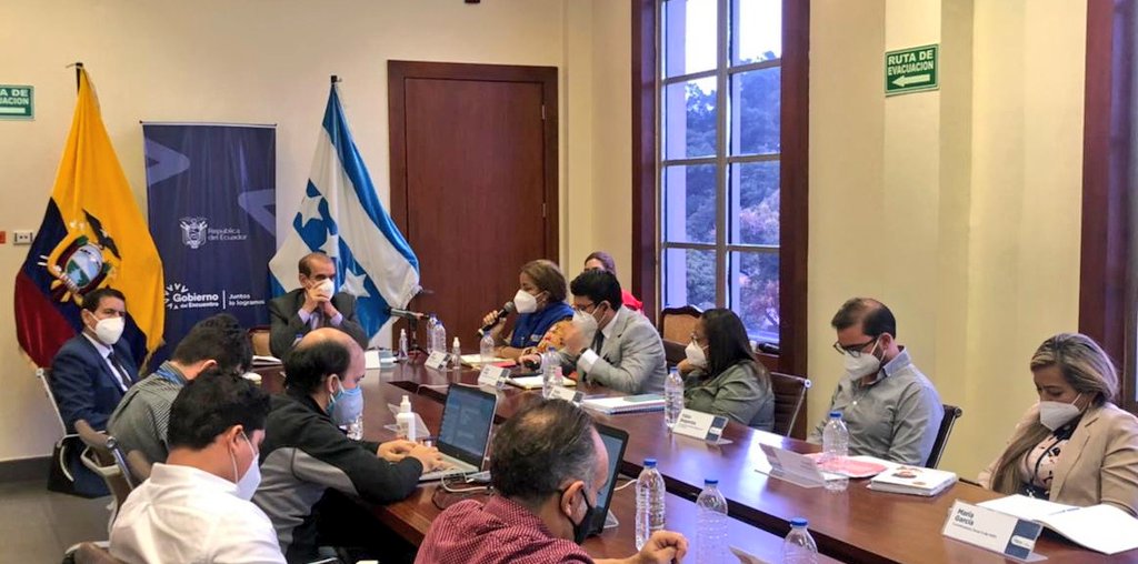 Riesgos del Guayas participó en gabinete nacional sobre atención a eventos peligrosos