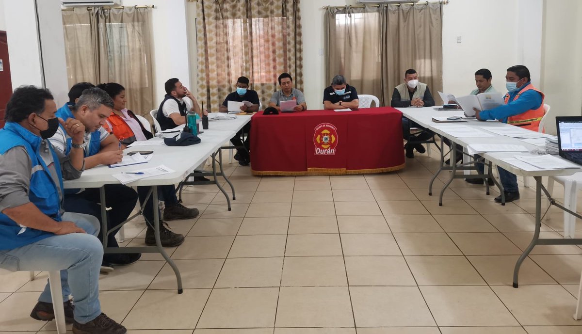 Secretaría de Gestión de Riesgos avanzó en mesas técnicas para análisis de riesgos